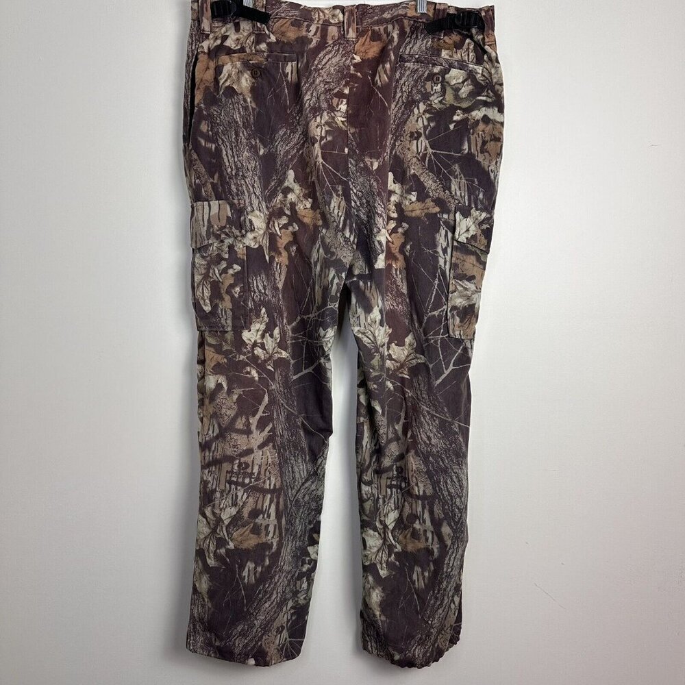 Vintage Woolrich Pants Mens XL Mossy Oak Break Up Camo Soft Shell‎ Lined Hunting - Picture 11 of 16
